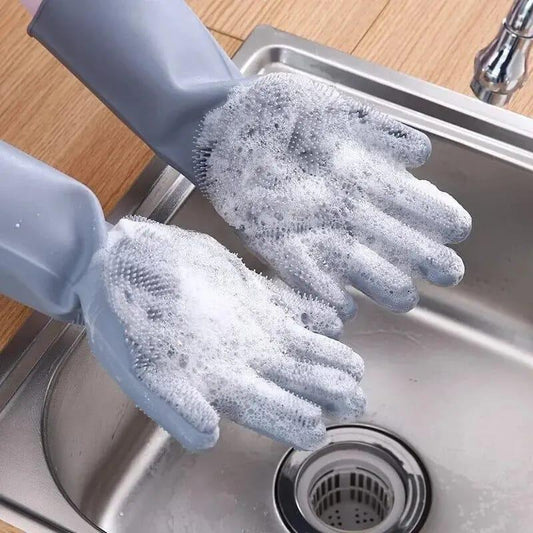 Silicone Dishwashing Gloves – Multi-Purpose Cleaning Solution