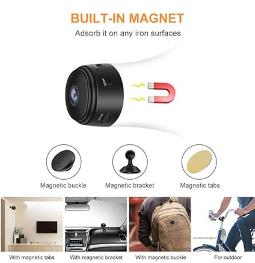 Light weight Long Range Mini Camera with Clear Vision