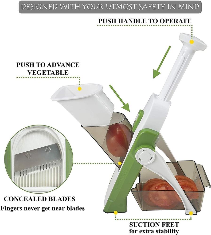 5 in 1-Multi Functional Fruit and Vegetables Cutter