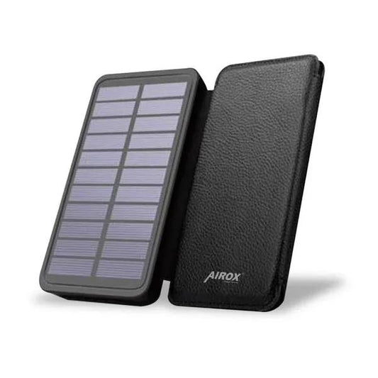 10000 mAh Compact Solar Power Bank.